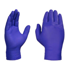 Load image into Gallery viewer, Ammex Professional Nitrile Examination Gloves, Indigo Color, $7.93/box of 100 Gloves. 1 Case of 10 Boxes
