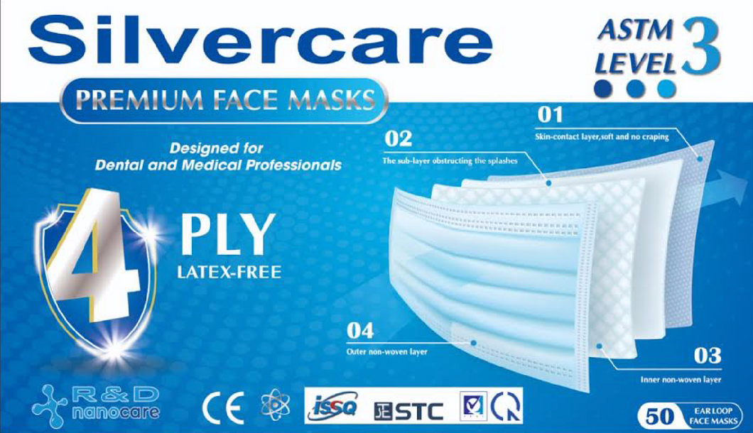 Small Order - $7.95/Box of 50 Premium Level 3 Masks. One Case of 15 Boxes. 7-14 Days Shipping.